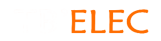 logo blanc et orange tb elec
